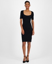 BOSS Orange Women's Fesco Dress Black Size S MSRP $178 SALE