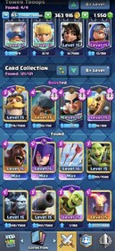 CR 65 LVL | 47 MAXED CARDS | 10K+ Trophies | 360K+ GOLD | CHEAP