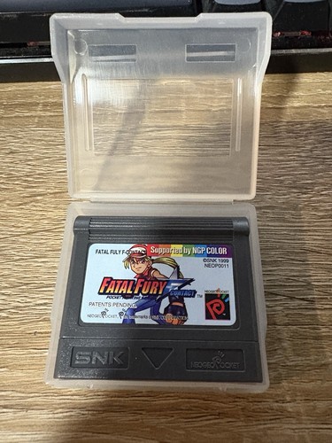 Fatal Fury First Contact Neo-geo Pocket Color  Ngpc  Euro Complete Good Condition Overall
