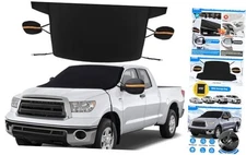 Sfee Windshield Cover for Ice and Snow,Heavy-Duty 600D Waterproof Windshield 