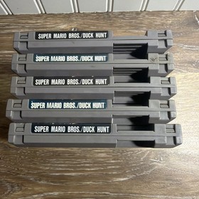 Nintendo NES Super Mario Bros Duck Hunt Lot Of 5 All Original  (untested)