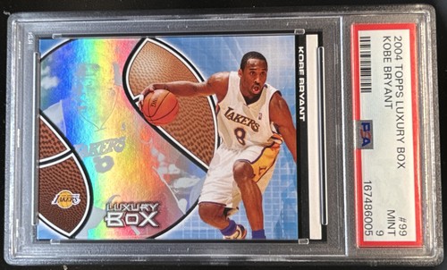 2004-05 Topps Luxury Box Kobe Bryant #99 Lakers PSA 9