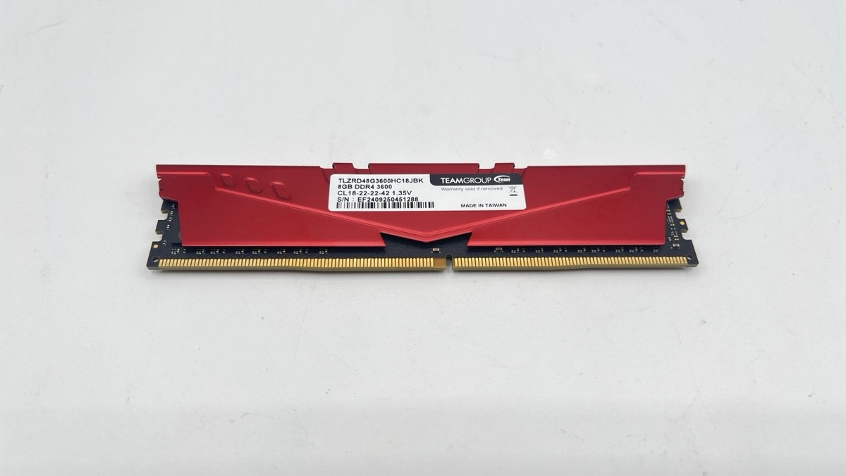 TeamGroup T-Force Vulcan Z DDR4 3600 DIMM DDR4 SDRAM 8GB 1 Module