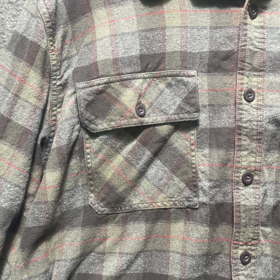 Camisa Mountain Khakis Para Hombres 2XL Camisa Clásica Franela Manga Larga Tostada Tierra Foto 3 de 4