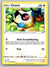 Pokemon TCG SWSH04: Vivid Voltage Chatot 139/185