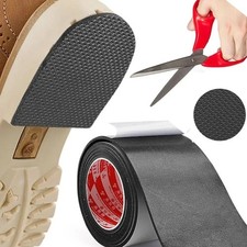 No-Adhesive Anti-Slip Sole Stickers Mute Cushion Insoles Shoe Repair Pads Men
