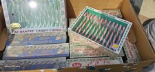 Vintage Santa's candy canes/ Candy Canes/ Ornaments Christmas 2001s 12 Box New