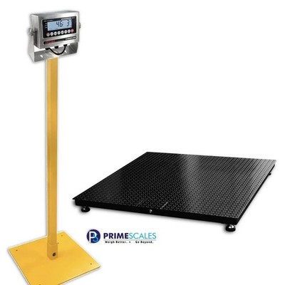 Industrial (48'' X 48'' / 4' X 4') Floor Scale /Pallet /Warehouse 10,000 Lb X 1 Lb