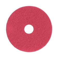 Boardwalk 4017RED 17 in. Diameter Buffing Floor Pads - Red (5/Carton) New