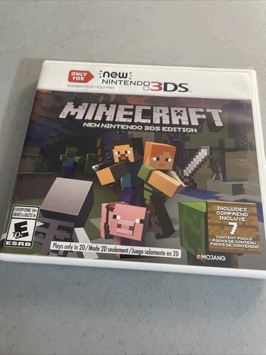 Minecraft Nintendo 3DS. Very Good Condition.