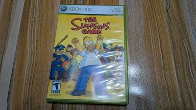 The Simpsons Game - Microsoft Xbox 360 - CIB - Complete Tested & Guaranteed
