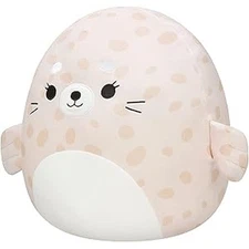 Squishmallow - Lilou, The 14 Inch Spotted Seal Plush Soft Collectible Toy