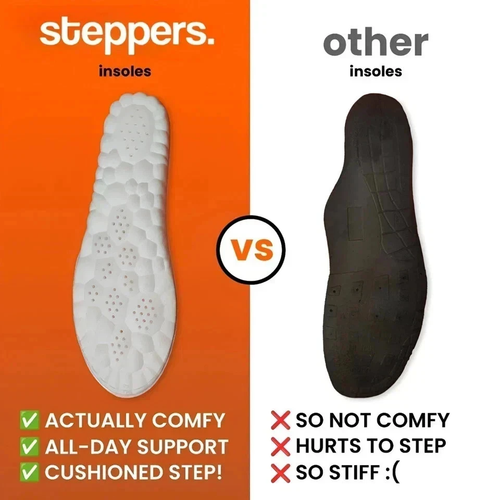Plantillas de masaje Steppers Comfort Boosting originales para fascitis de talón y plantar - Imagen 16 de 26