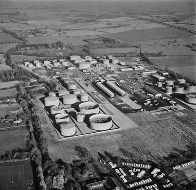 Buncefield Oil Depot near Hemel Hempstead in Hertfordshire OLD PHOTO