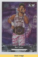 2023 Upper Deck AEW All Elite Wrestling Pyro Max Caster #60 READ 0w6
