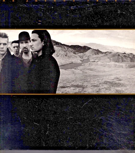 U2 on LP  " THE JOSHUA TREE  "  rock