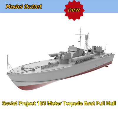 Pre-sale 1/700 Soviet Project 183 Motor Torpedo Boat Full Hull