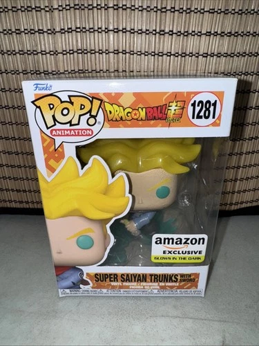 Funko Pop! Dragon Ball - Super Saiyan Trunks with Sword (Glows) Amazon #1281