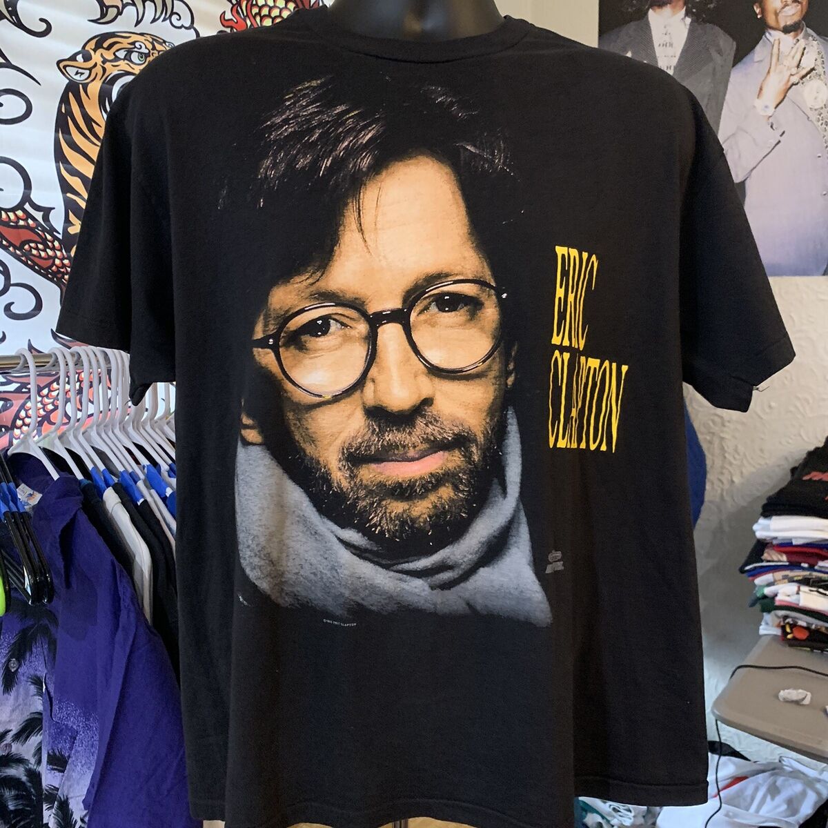 Vintage Eric Clapton US Tour shirt 1992 Hanes | eBay Vintage Eric Clapton US Tour shirt 1992 Hanes | eBay