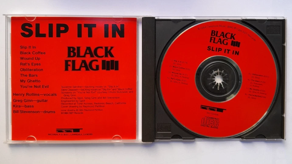 BLACK FLAG Slip It In CD RI RP | M M | Henry Rollins Kira Roessler 1984 US HC - Bild 2 von 3