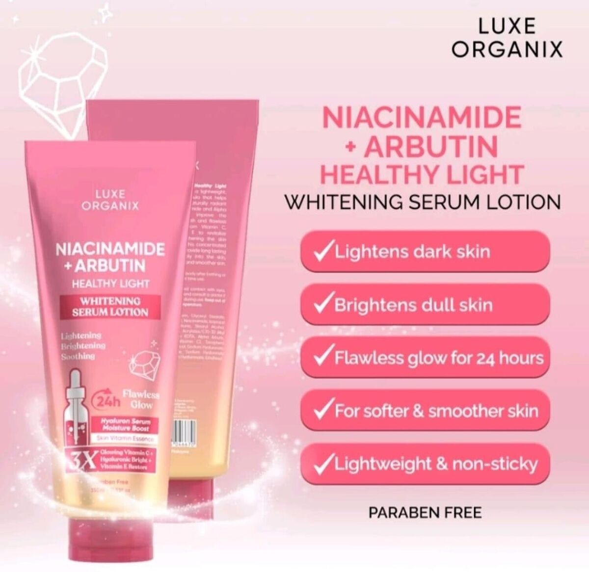 Luxe Organix Whitening Serum Body Lotion | eBay Luxe Organix Whitening Serum Body Lotion | eBay