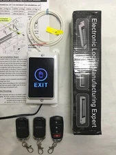 Access door  CONTROL SYSTEM electric magnetic lock EXIT button 600lb wireless Re