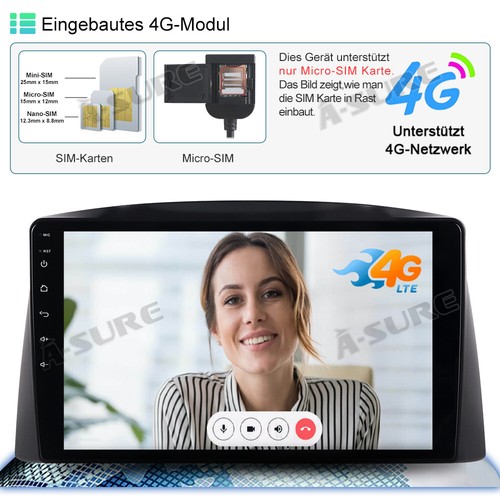 Radio de coche 10.1" 4+64G GPS Navi Carplay para Jeep Grand Cherokee 3 WH,WK 2005-2007 - Imagen 6 de 11