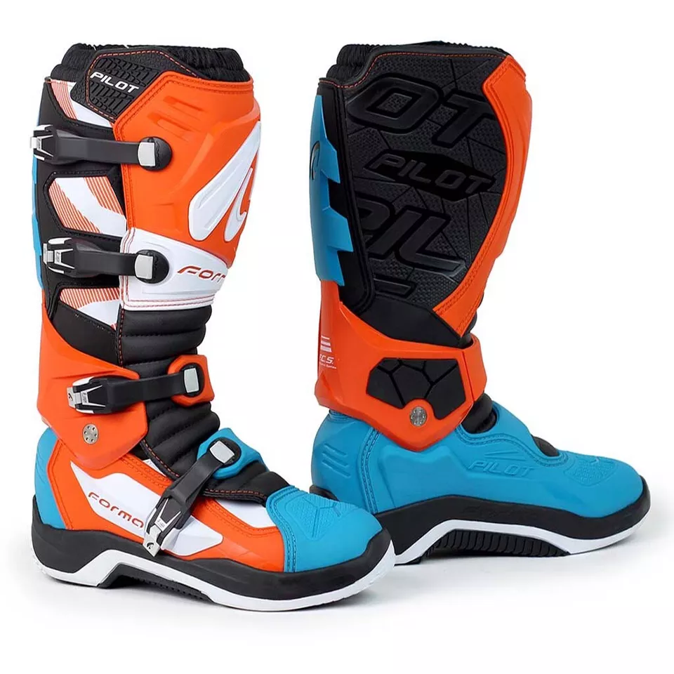 Botas de motocross | Botas Forma PILOT (SIN CAJA) naranja para offroad tech mx dirt