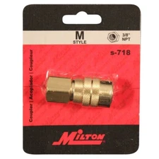 Milton® M-STYLE® Coupler, 3/8" FNPT, 300 PSI, 40 SCFM
