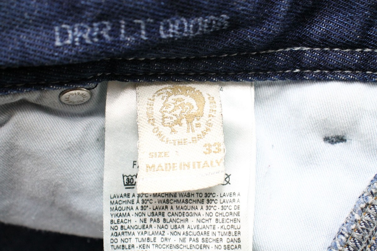 DIESEL Pheyo 008TA Jeans Men's W33/L30 Relaxed Fit Button DIESEL Pheyo 008TA Jeans Men's W33/L30 Relaxed Fit Button