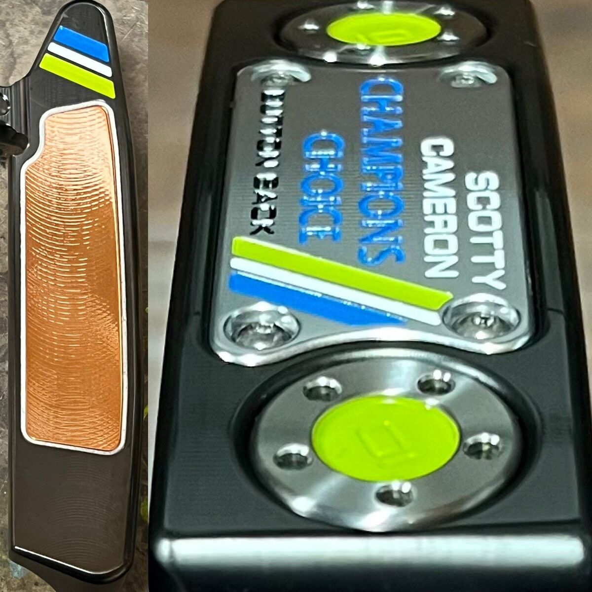 Scotty Cameron 2023 Champions Choice Newport 2.5+ Button Scotty Cameron 2023 Champions Choice Newport 2.5+ Button