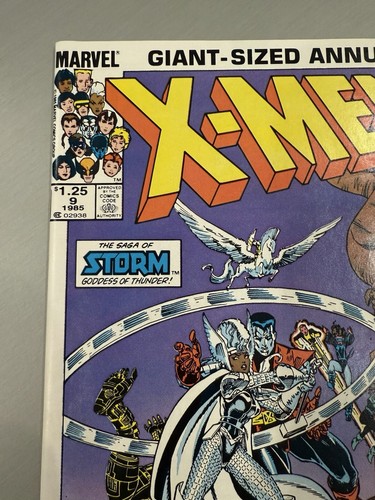 X-Men Annual # 9 • NM+🔥NEWSSTAND🔥WHAT IF🔥 •STORM GODDESS THUNDER - Picture 4 of 10