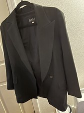 Parallel black blazer jacket