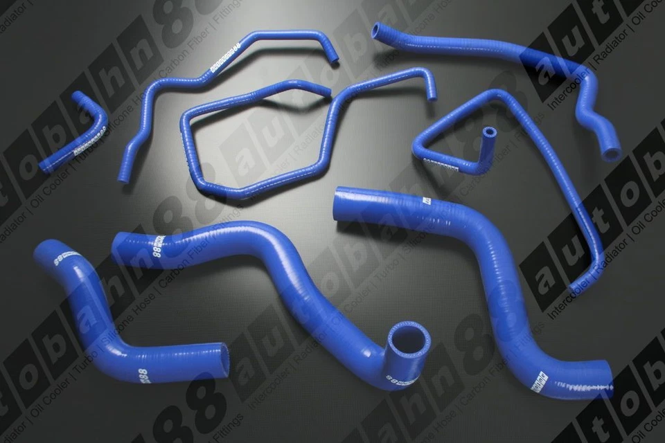 Calentador de silicona Autobahn88 + manguera de radiador apto para coche Mazda RX-8 13B SE3P RX8 Foto 2 de 4