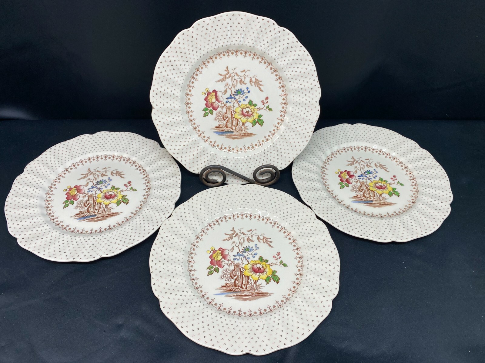 Of 4 ~ Dinner Plates ~ 10 3/8"