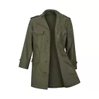 Army Jacket Original Military Trench Coat Belgian Parka Rain Water Resistant