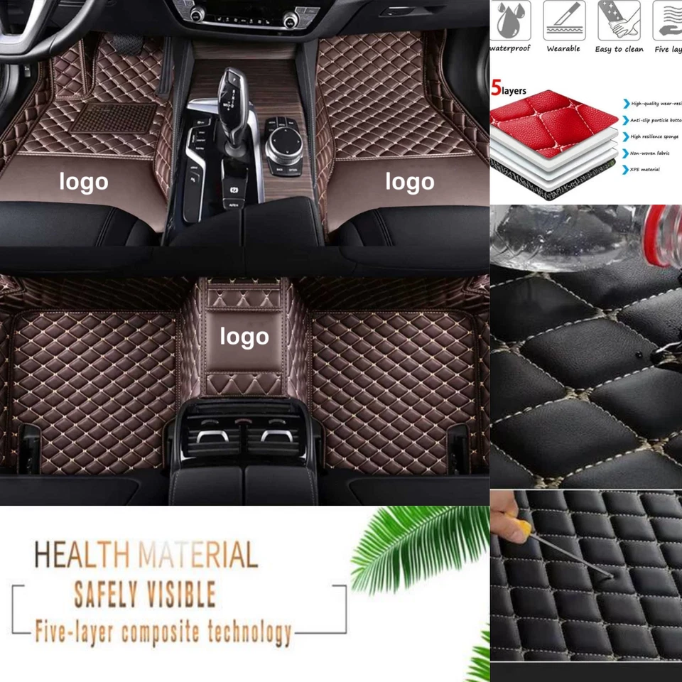 For Chevrolet Impala 2000-2025 Car Floor Mats Custom Carpets Handmade Liners Mat Foto 3 de 4