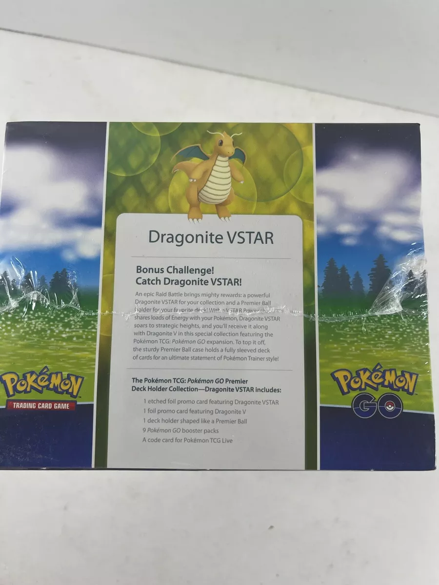 Pokemon Trading Card Game: Pokemon GO Premier Deck Holder Collection -  Dragonite VSTAR