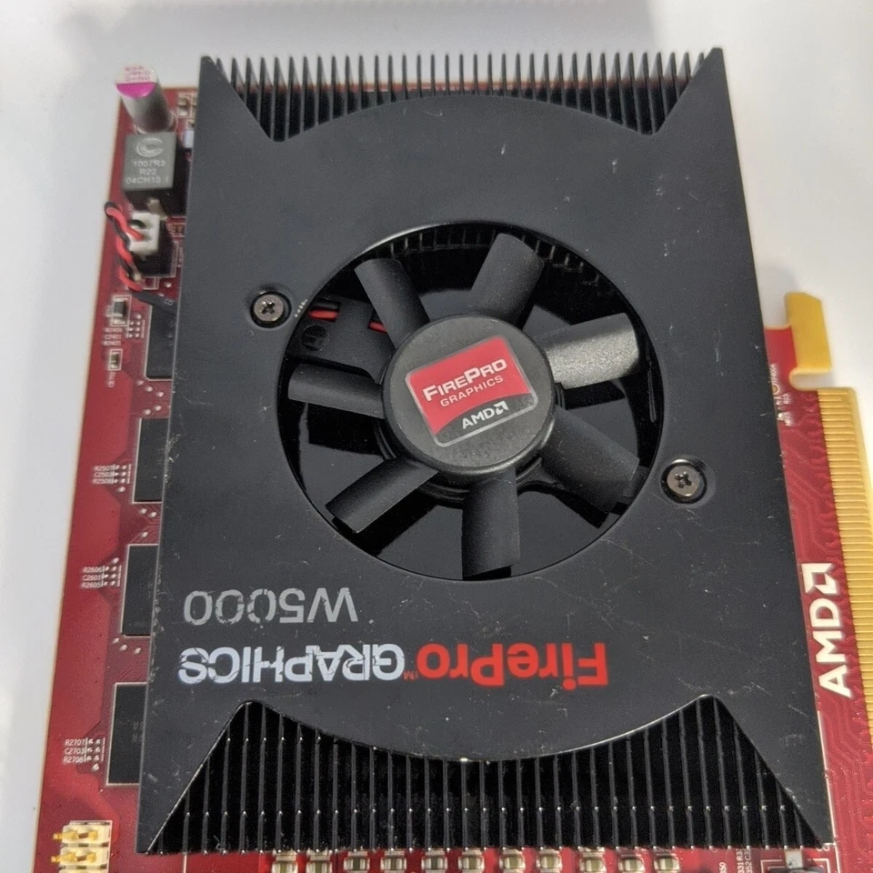 AMD Firepro Graphics W5000 2GB GDDR5, C41704, P/N: 102C4170400 Working Tested - Image 4 of 4