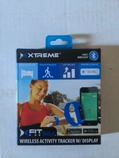 NEW Xtreme Cables XFit Fitness Tracker Band Smartwatch for Smartphones 