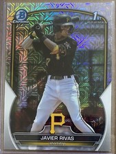 Javier Rivas 2023 Bowman Chrome Prospects #BCP-159 1st Bowman Mojo Refractor