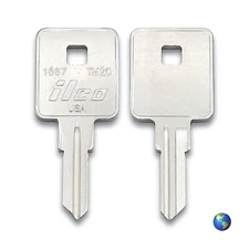 TM20 Key Blanks for Various Products by TriMark, Winnebago, and others (3 Keys)