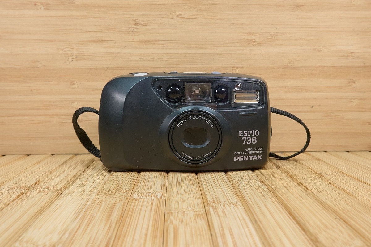 PENTAX ESPIO 738G コンパクトフィルムカメラ Pentax Espio 738 G Compact 35mm Film Camera – OHSOCULT Film