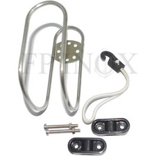 Support Etrier Porte Bouée inox Bateau