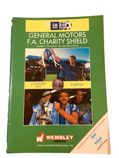 1987 CHARITY SHIELD - COVENTRY CITY V EVERTON - 1/8/1987