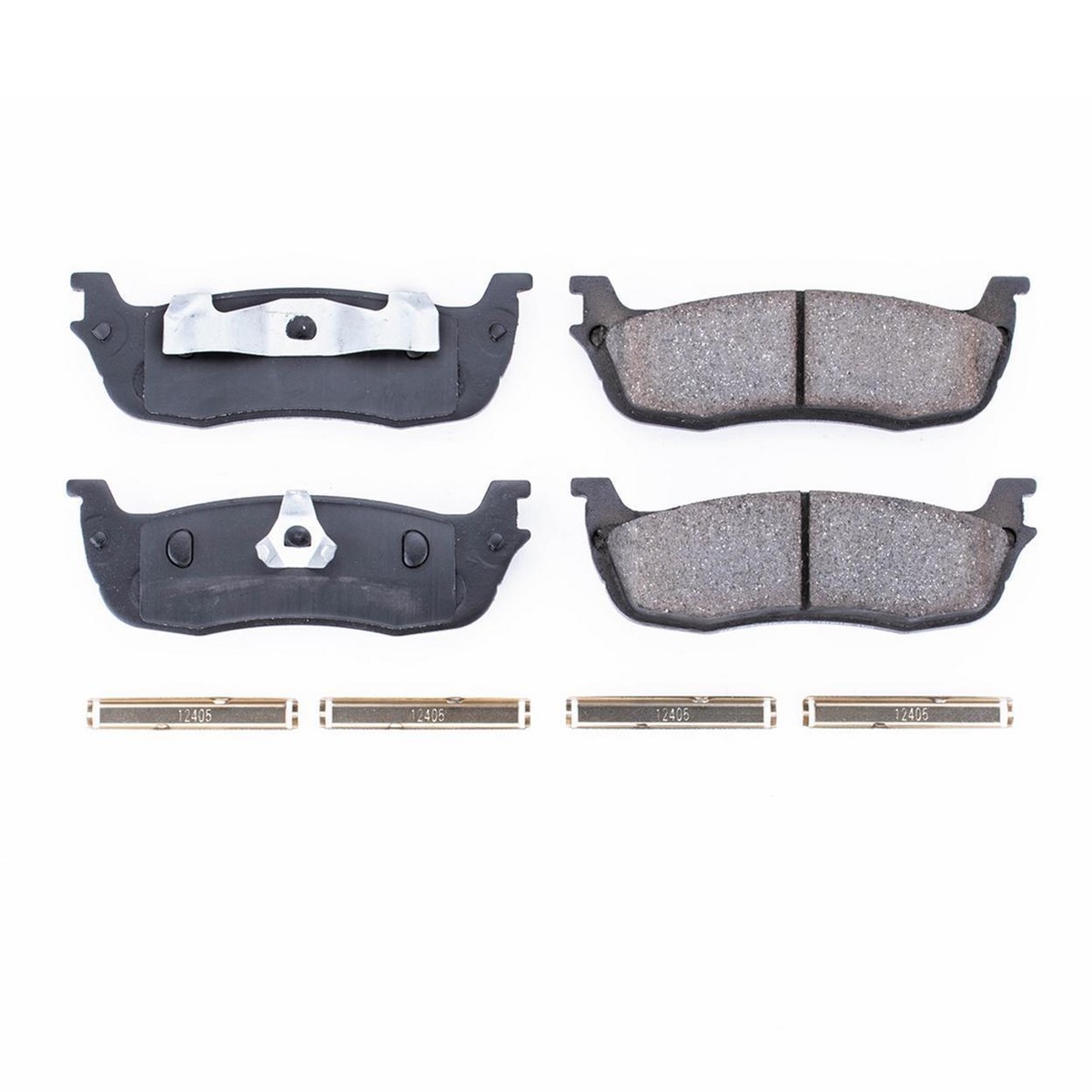 2002 Ford F 150 Rear Brake Front / Rear Semi Metallic Brake Pads For
