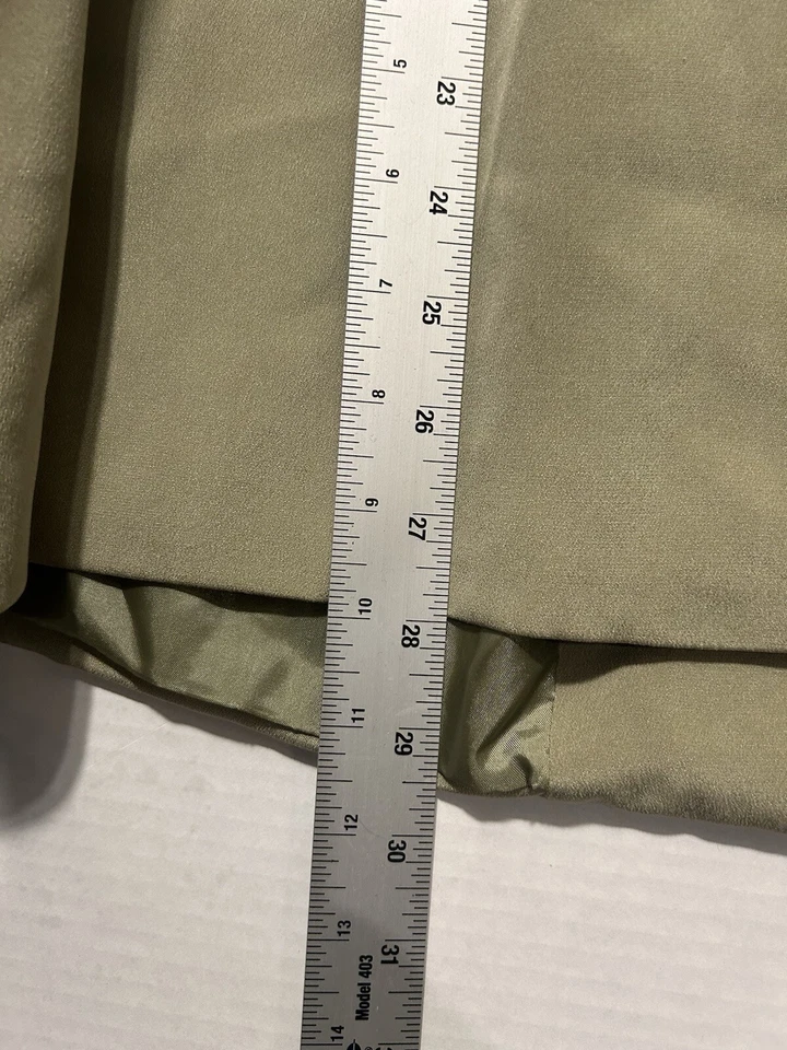 Travis Ayers Womens Size 16w Silk Green Brocade 3 Button Blazer  Formal (485) - Image 4 of 4