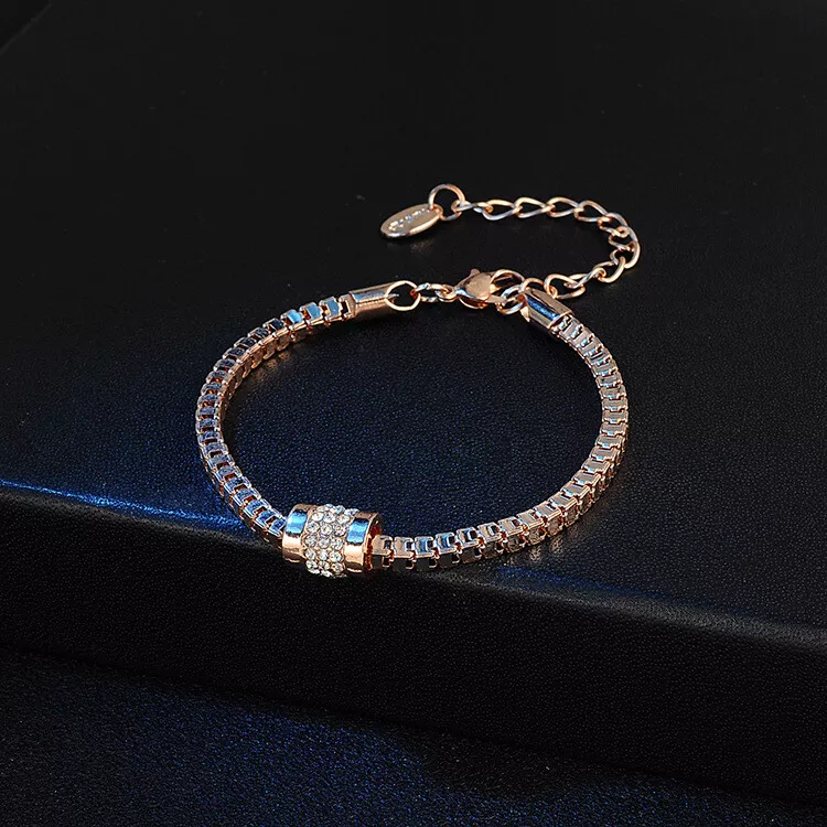 Sparkling slider deals tennis bracelet