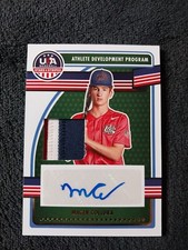 2023 PANINI STARS & STRIPES MACEN COLLURA /25 AUTO PATCH #ADPS-MC 3 Color