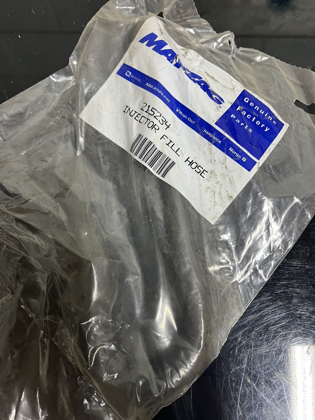 New Genuine OEM Maytag Washer Washing Machine Injector Fill Hose WPY215234